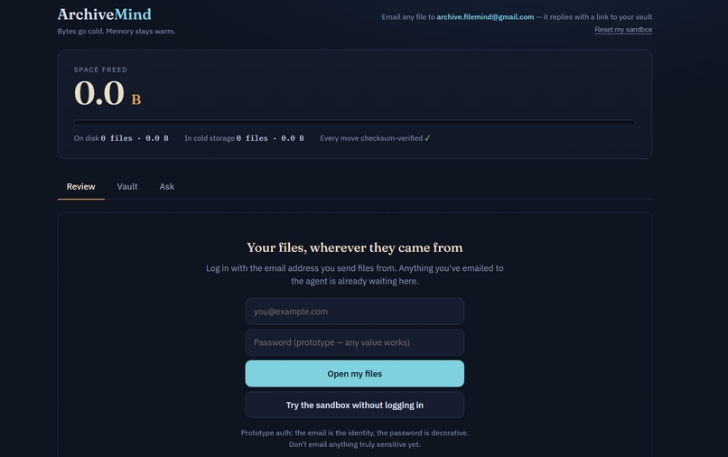 Archive Mind – screenshot 3