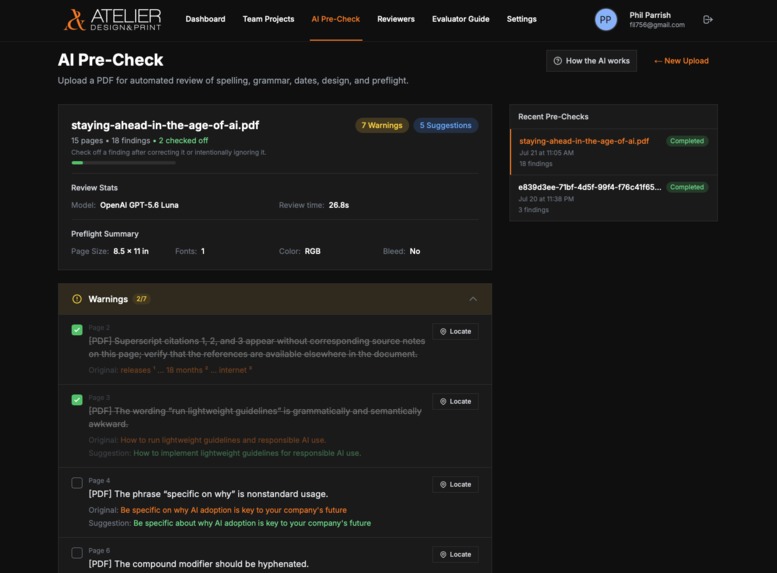 Proofsamur.ai – screenshot 2