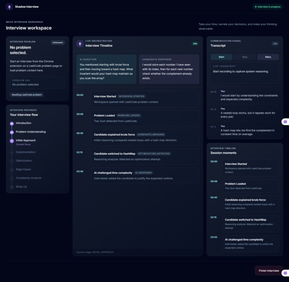 Shadow Interview – screenshot 2