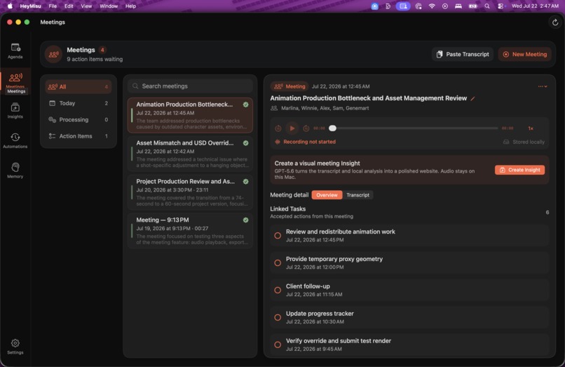 heyMisu - Speak It, Consider It Done – screenshot 1