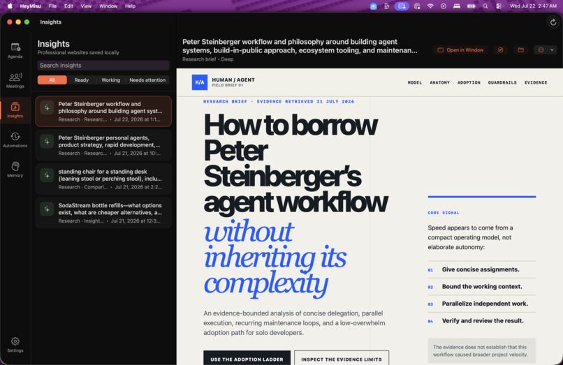 heyMisu - Speak It, Consider It Done – screenshot 3