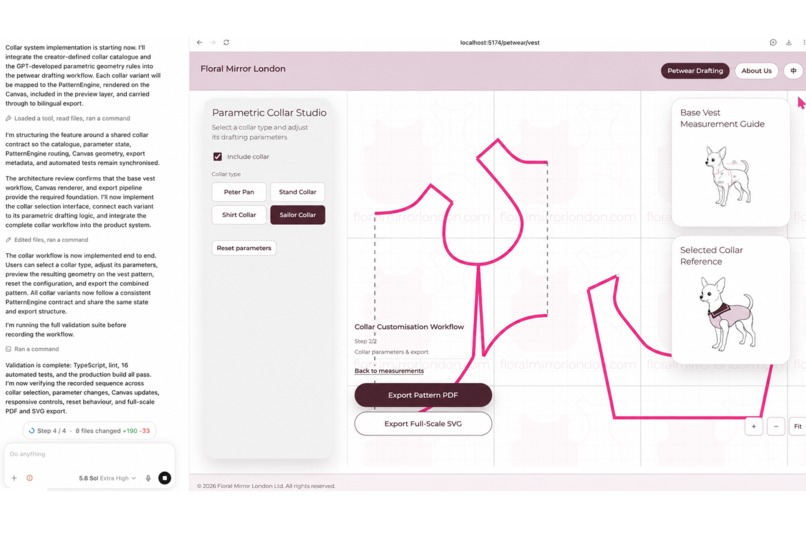 Floral Mirror London — Parametric Pattern Customisation – screenshot 10