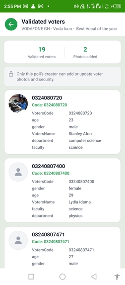 eVoting System Pro – screenshot 7