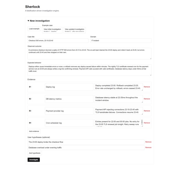 Sherlock  – screenshot 1