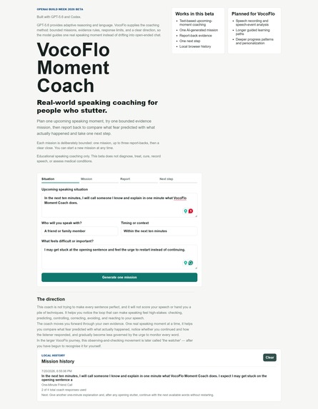 VocoFlo Moment Coach – screenshot 2