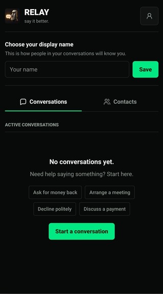 RELAY – screenshot 1