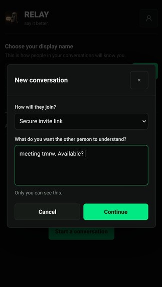RELAY – screenshot 3