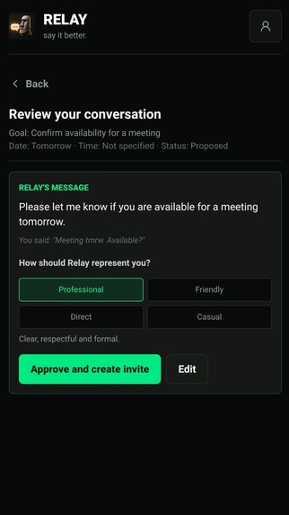 RELAY – screenshot 4