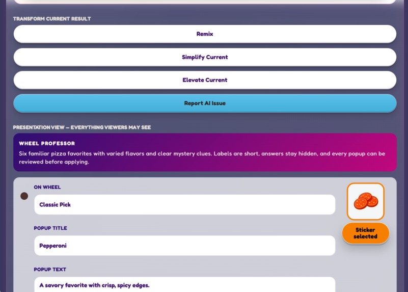 Vortex AI: The Intelligent Wheel Builder – screenshot 5