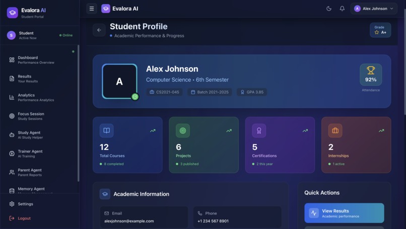 Evalora AI: AI-Powered Smart Evaluation – screenshot 12