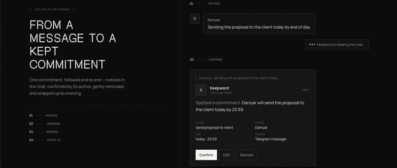 Keepword – screenshot 1