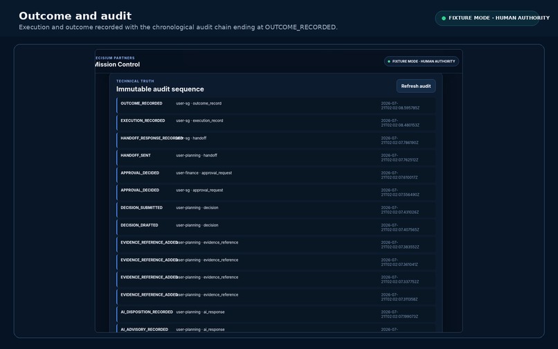 Decisium Partners - Mission Control Module – screenshot 3