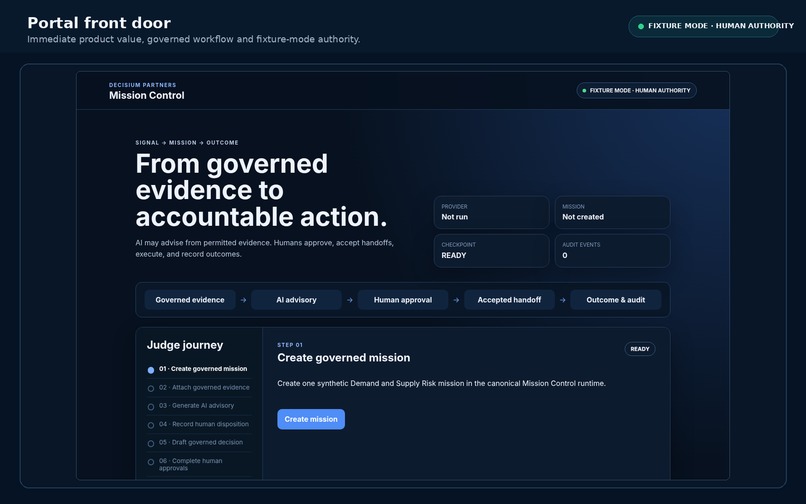 Decisium Partners - Mission Control Module – screenshot 4