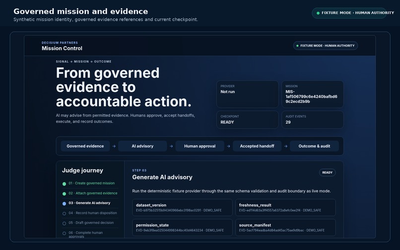 Decisium Partners - Mission Control Module – screenshot 5