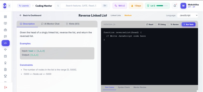 Learnix – screenshot 1