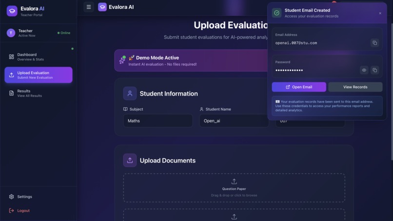 Evalora AI: AI-Powered Smart Evaluation – screenshot 15