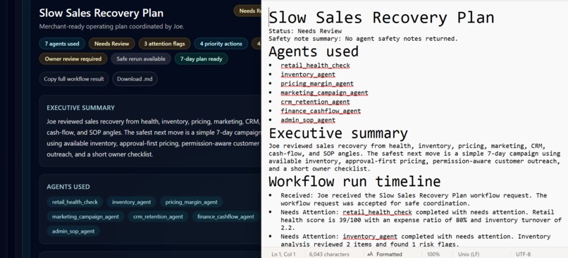MerchantPilot — AI Joe for Owner-Controlled Operations  – screenshot 8