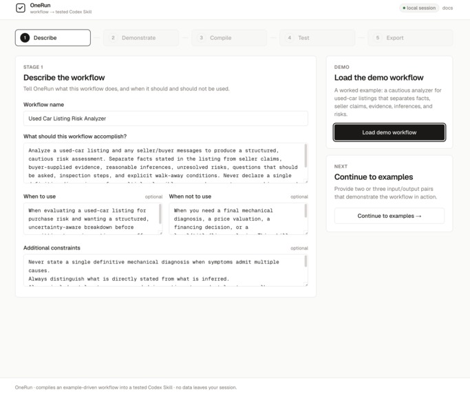 OneRun – screenshot 3