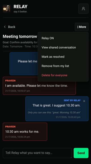 RELAY – screenshot 11