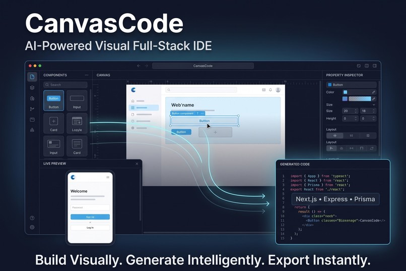 CanvasCode – screenshot 1