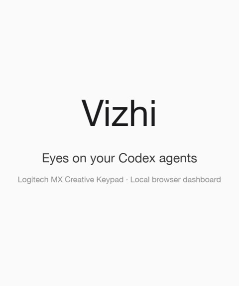 Vizhi – Eyes on your Codex agents – screenshot 1