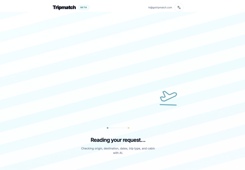Tripmatch – screenshot 2