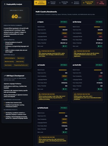 AgentBridge – AI-Powered Global Career & Migration Planner – screenshot 10