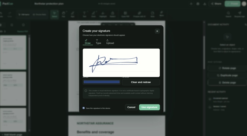 PactCue – screenshot 3