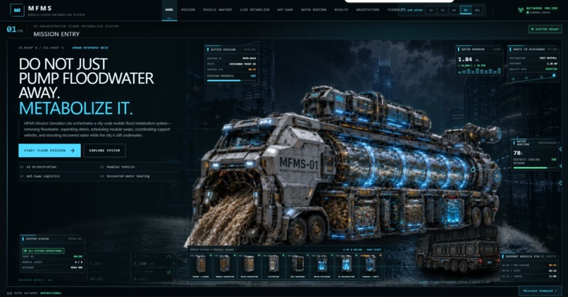 MFMS — Mobile Flood Metabolism System – screenshot 1