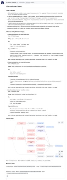 PR Impact Analysis – screenshot 2