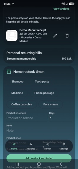 SPENDWISE – screenshot 6