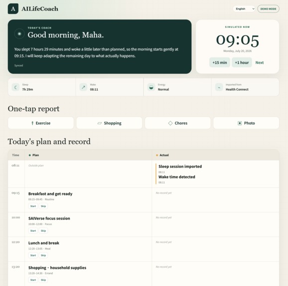 AILifeCoach – screenshot 1