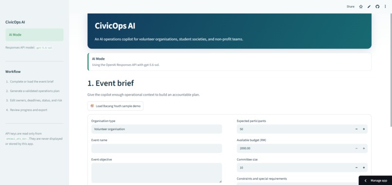 CivicOps AI – screenshot 1