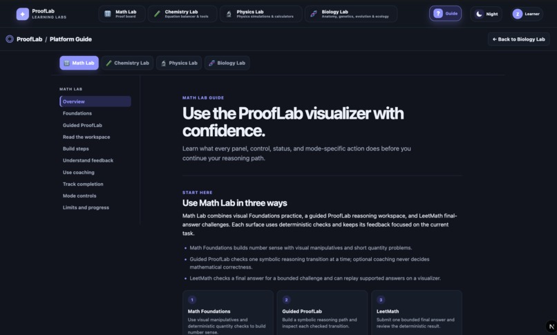 ProofLab – screenshot 6