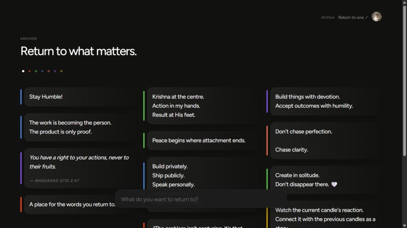 Anchor – screenshot 1
