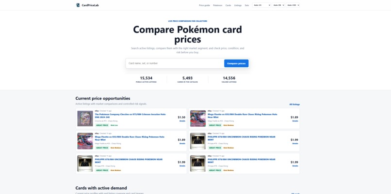 Cardpricelab – screenshot 3