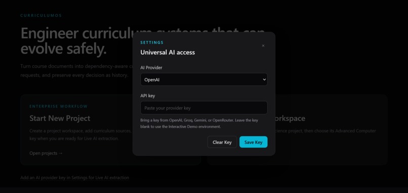 CurriculumOS – screenshot 4
