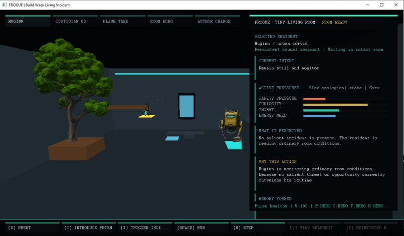 FROGUE: The Living Incident – screenshot 1