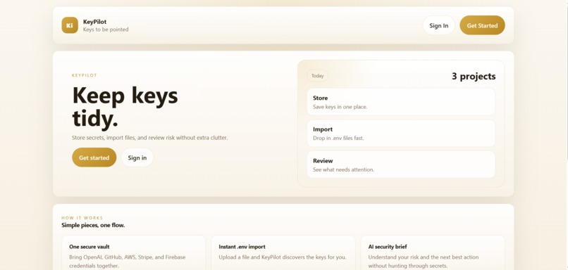keypoilot – screenshot 1