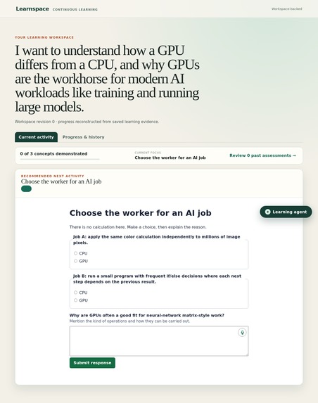 Learnspace – screenshot 3