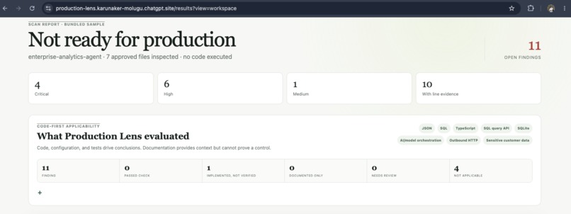 Production Lens – screenshot 8