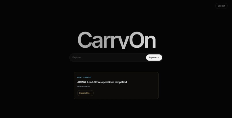 CarryOn – screenshot 2