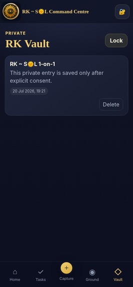 RK ~ SOL Private Command Center – screenshot 3