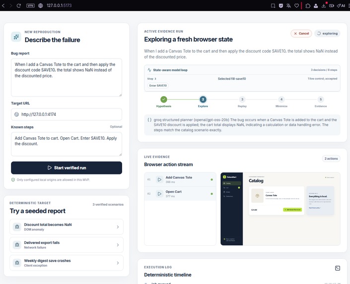 Repro – screenshot 3