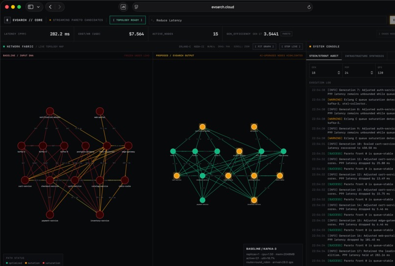 EvoArch: AI Architecture Optimizer – screenshot 4