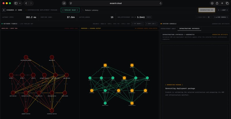 EvoArch: AI Architecture Optimizer – screenshot 5