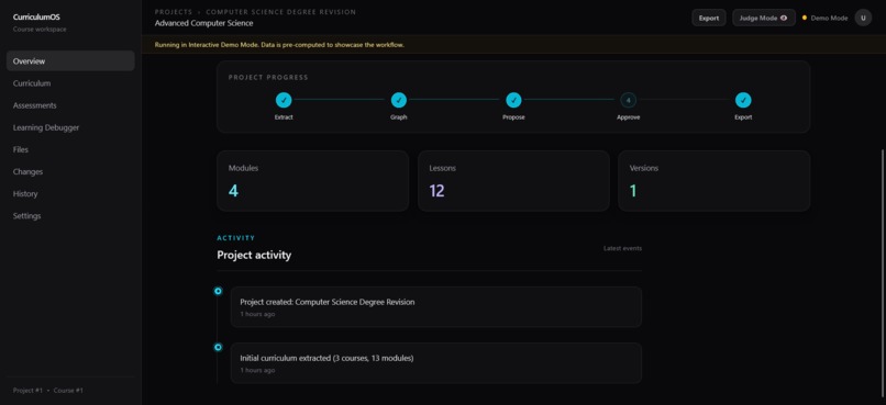 CurriculumOS – screenshot 14