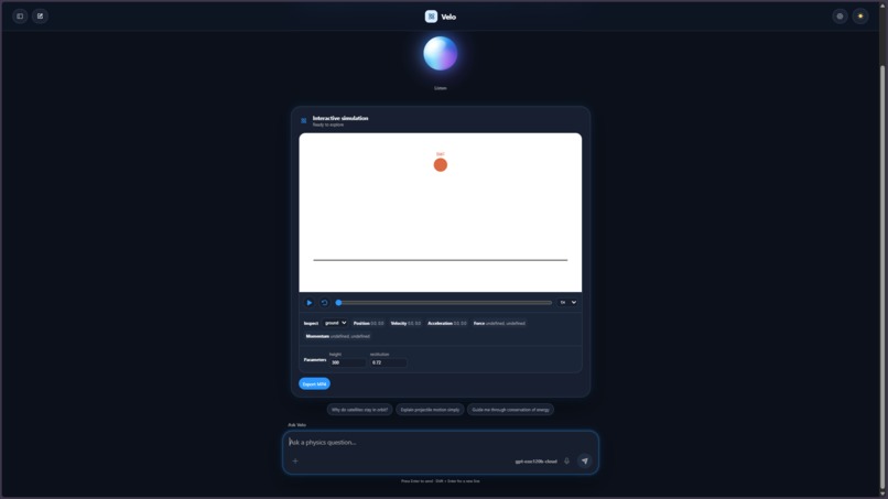Velo-Physics Simulation – screenshot 3