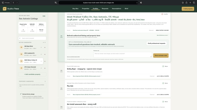 BuyBox Trace – screenshot 3