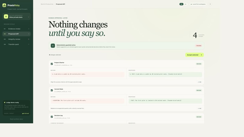 PraxisRelay – screenshot 3